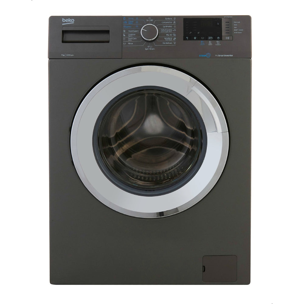 Beko Washing Machine Front Loading 7 Kg Inverter Gray WTV 7512 XMCI2. Beko Washing Machine Front Loading 7 Kg Inverter Gray WTV 7512 XMCI2.